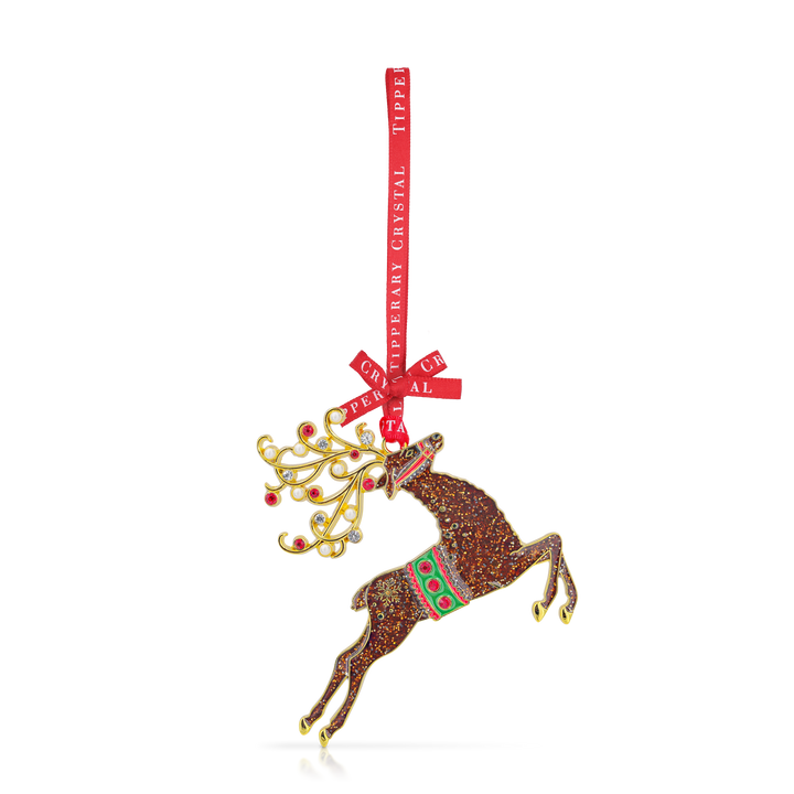 Sparkle Christmas Reindeer Decoration - Boxed