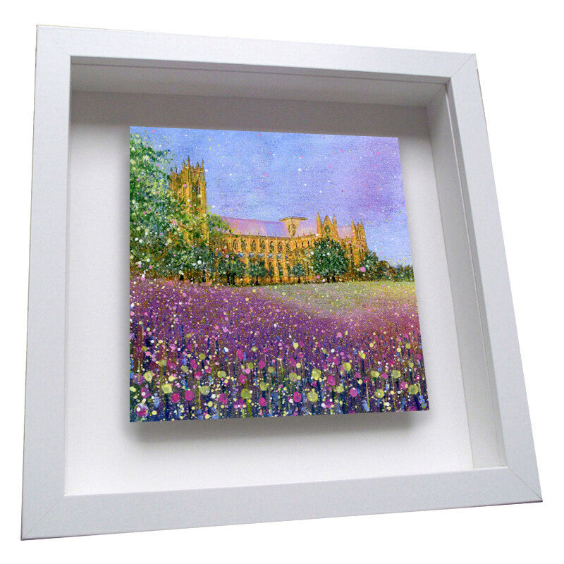 Beverley Minster Framed Ceramic Tile Art