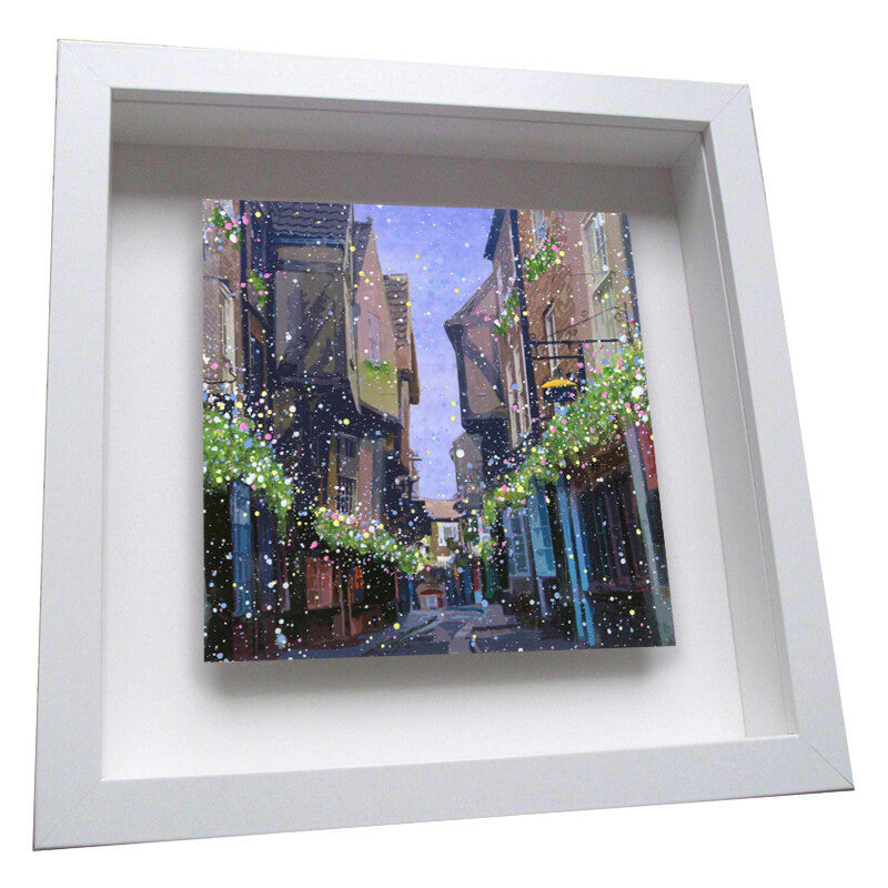 The Shambles Framed Ceramic Tile Art