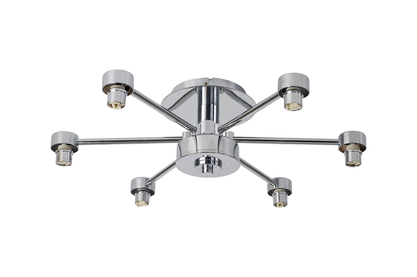 Aprillo 6 Light Armed Semi-Flush