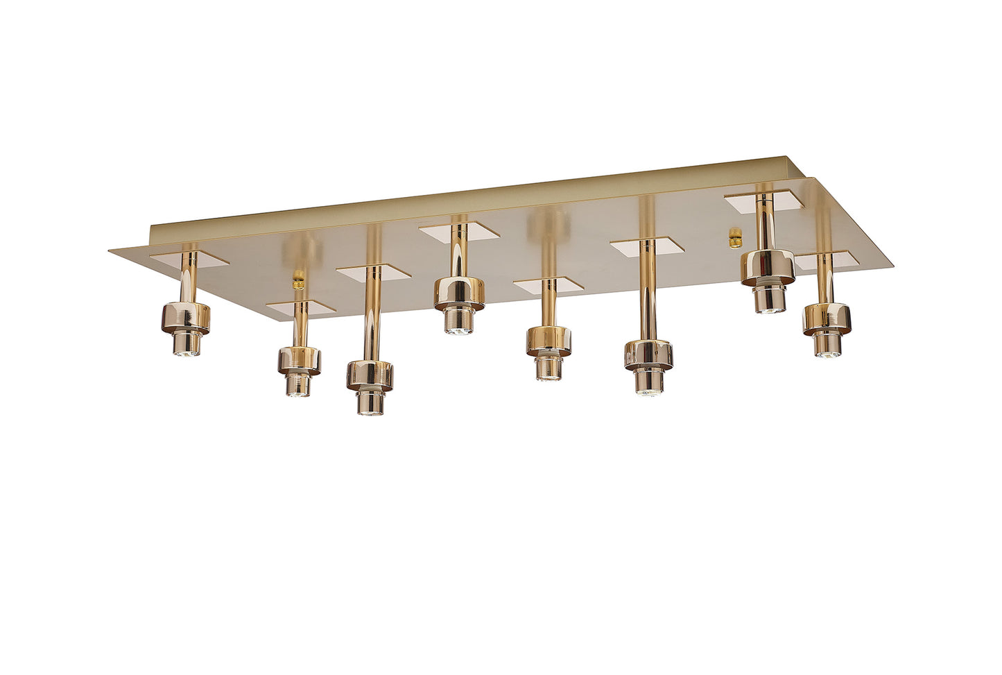 Aprillo 8 Light Rectangle Flush