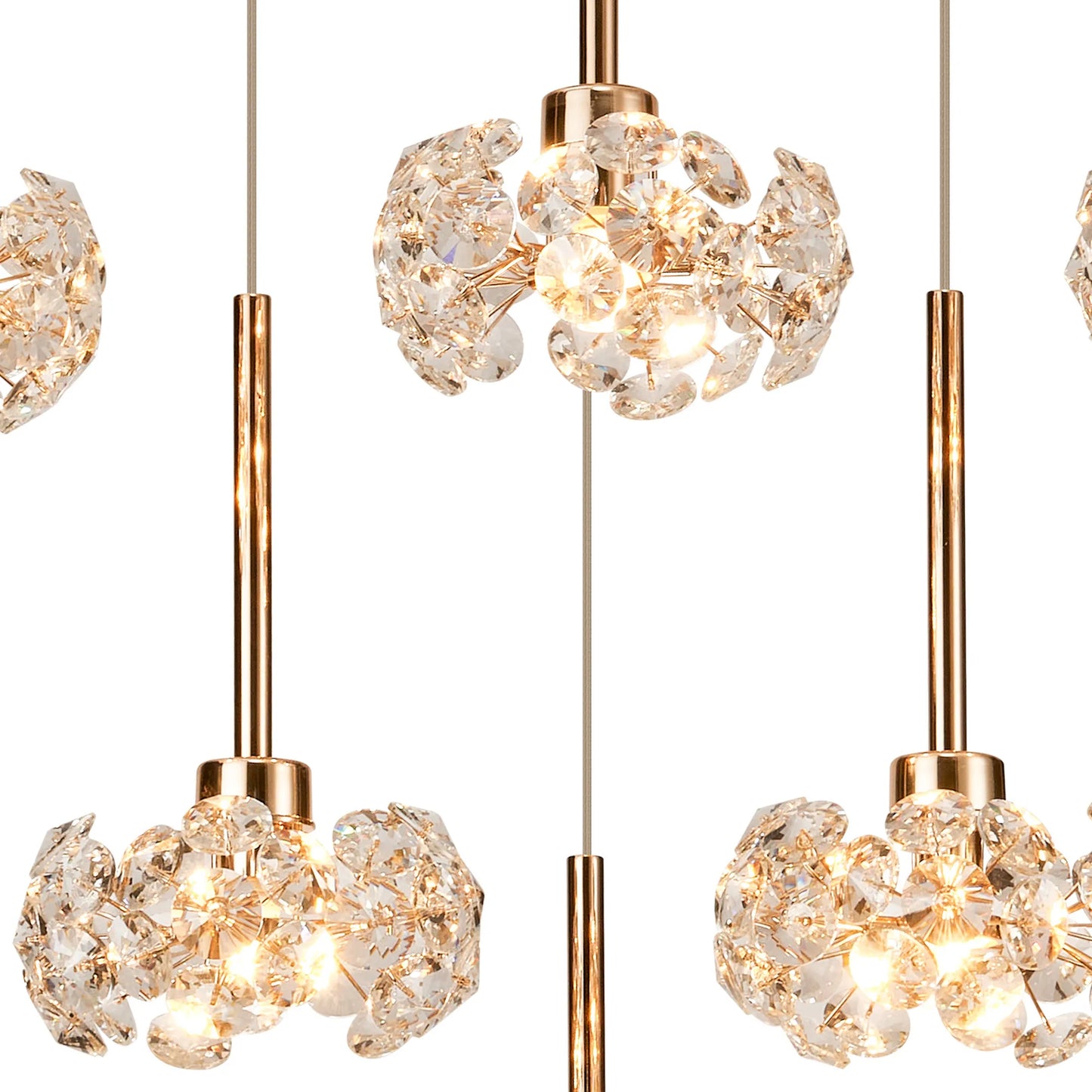 Kresta 8 Light Rectangular Pendant