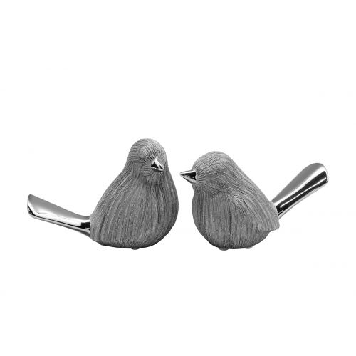 Grey Stripe Ornamental Bird