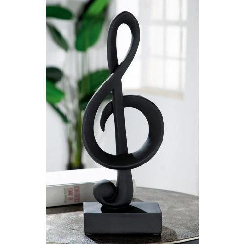 Interior Matt Black 'Clef'