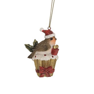 Robin Hanging Tree Decoration