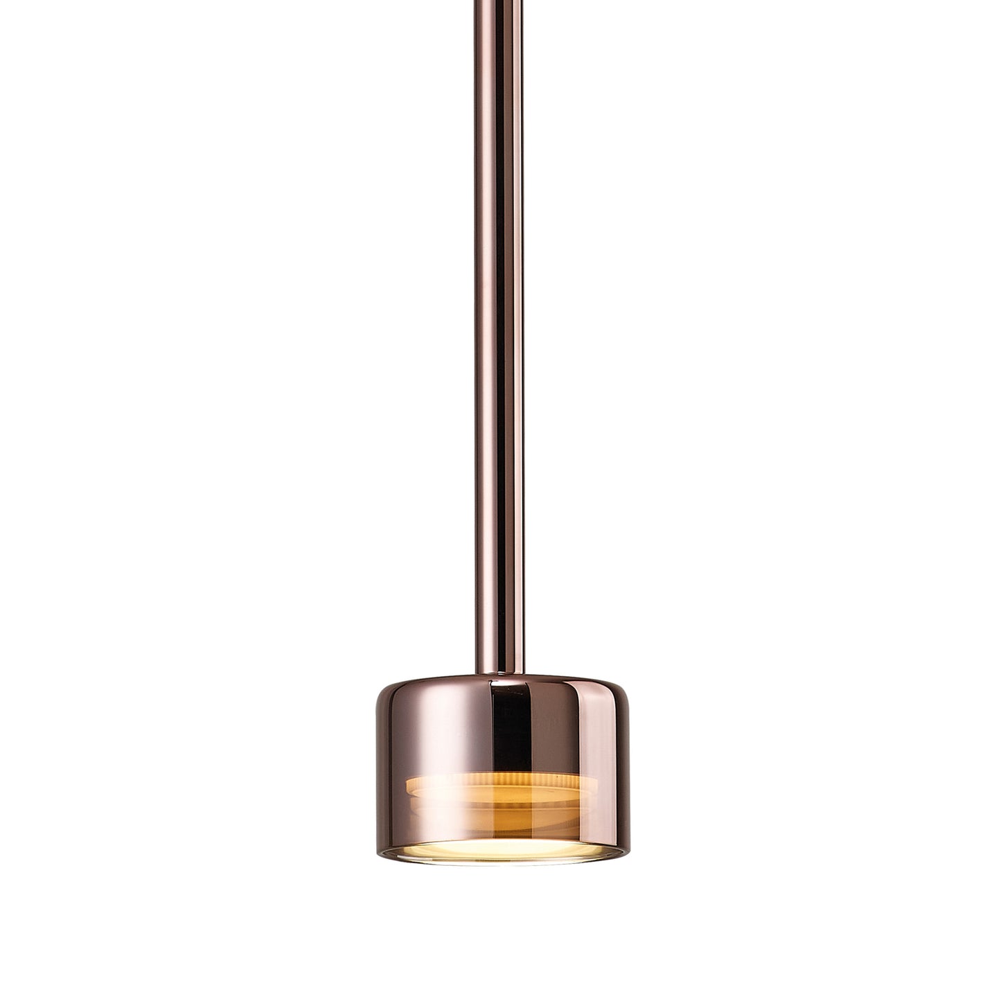 Thorpe Single Pendant Black & Copper