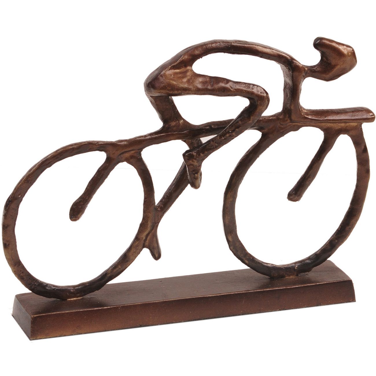 Cyclist - Antique Bronze