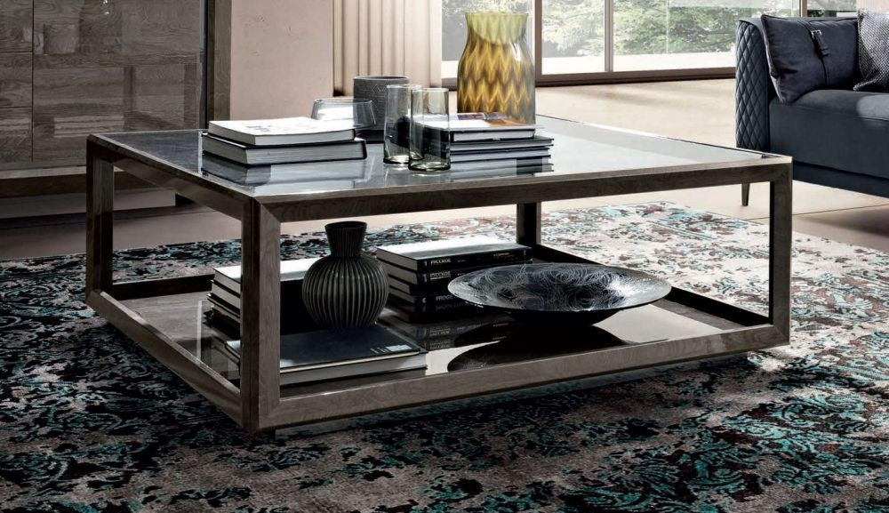 Argento Betulla Square Coffee Table