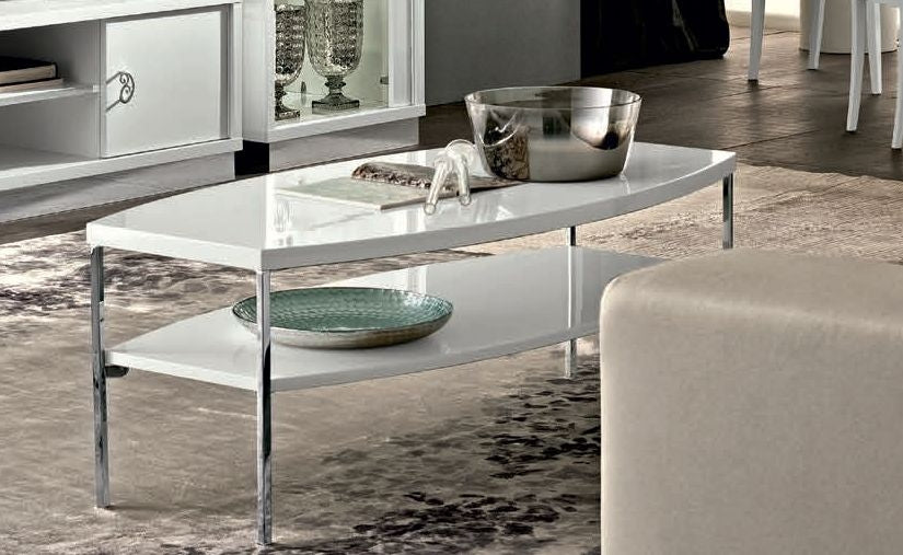 Amour White Coffee Table