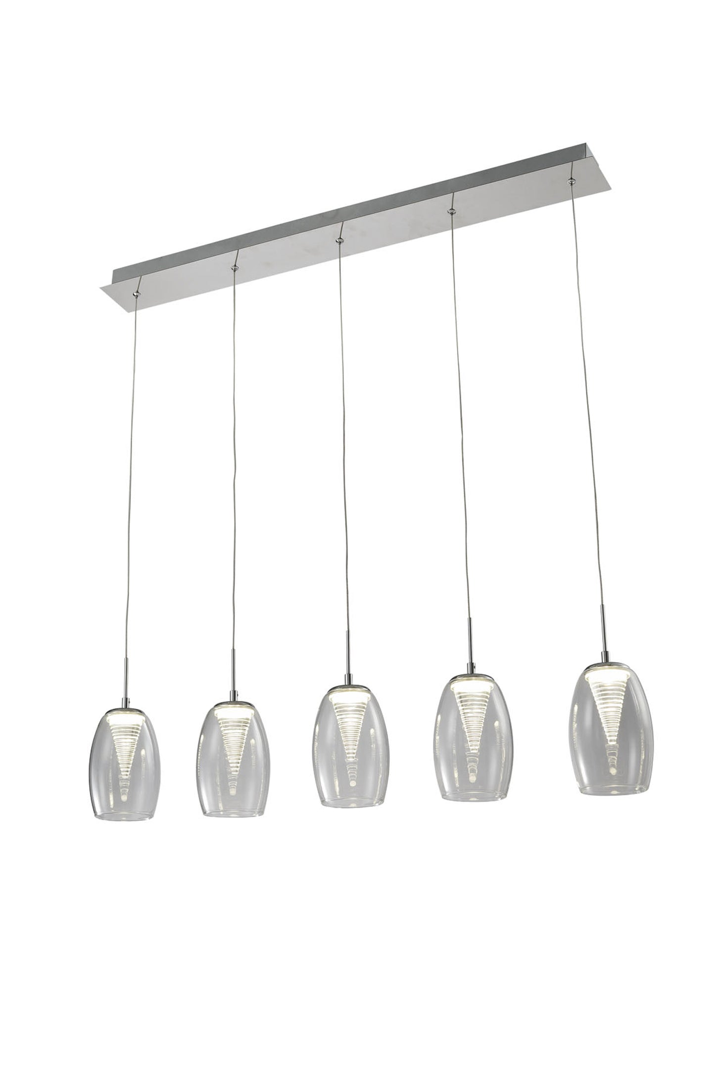 Callas 5 Light Led Bar Pendant