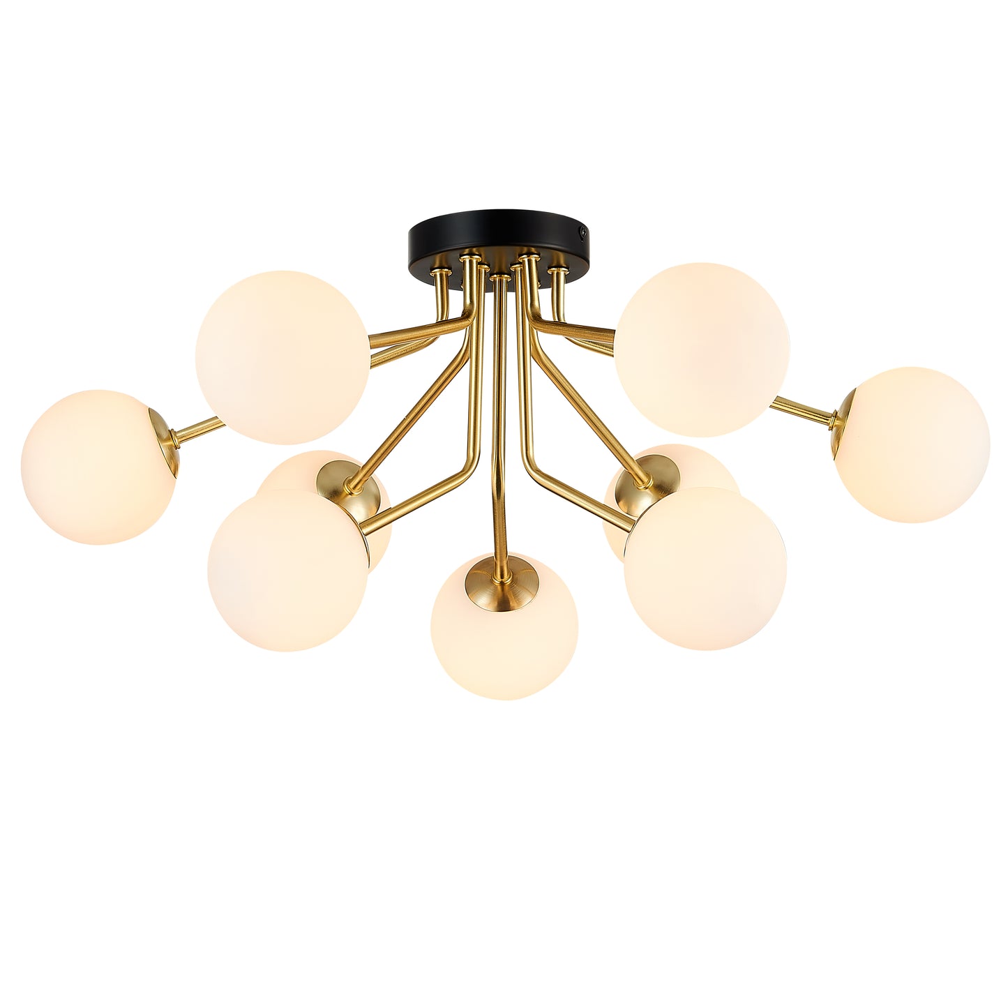 Nugent 9 Light Semi-Flush