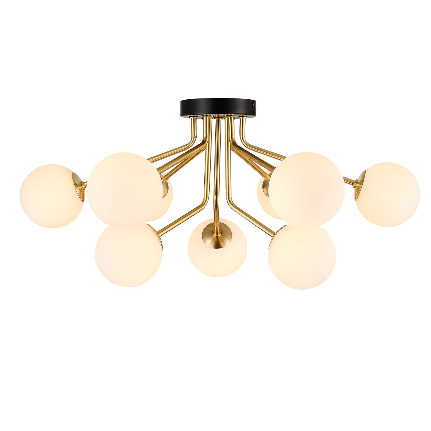 Nugent 9 Light Semi-Flush