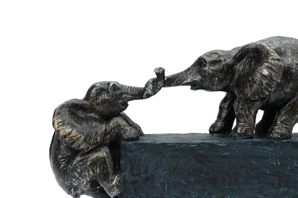 Elephant Sculpture - Family Ties