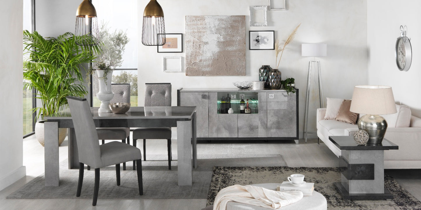 Hilt Extending Legged Dining Table