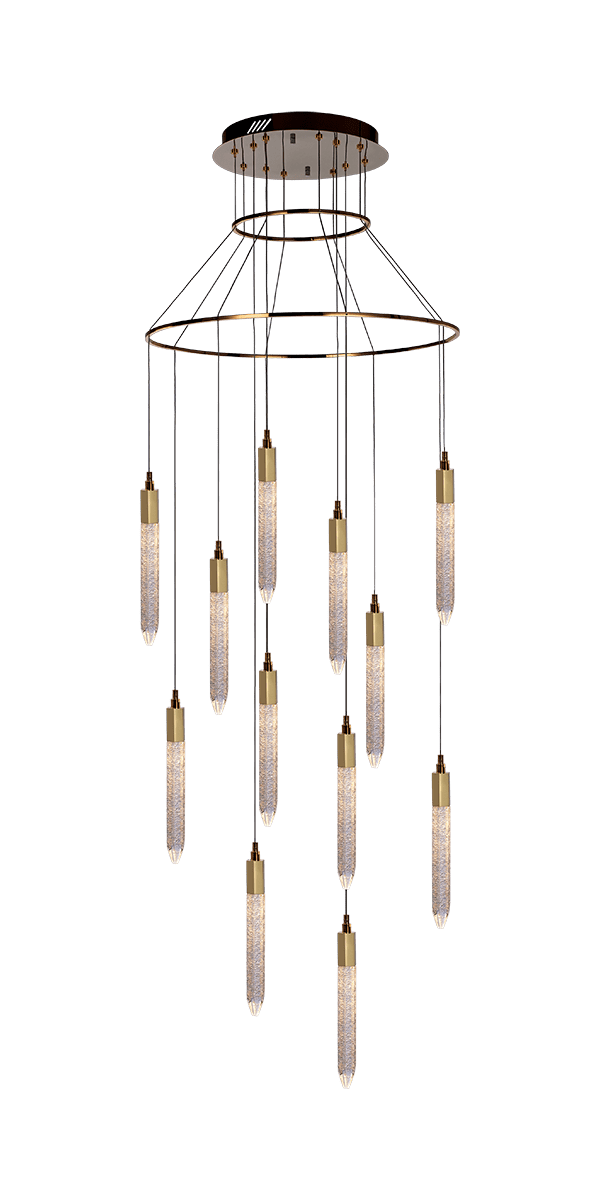 Kilvin 12 Light LED Round Pendant