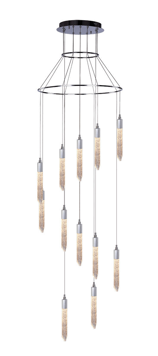 Kilvin 12 Light LED Round Pendant
