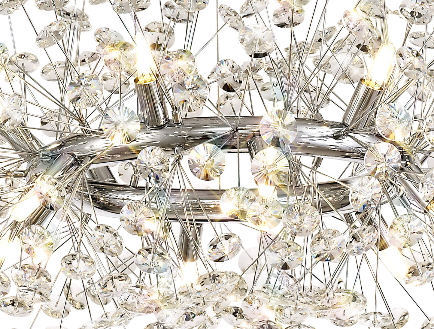 Kresta Chrome Halo Pendant