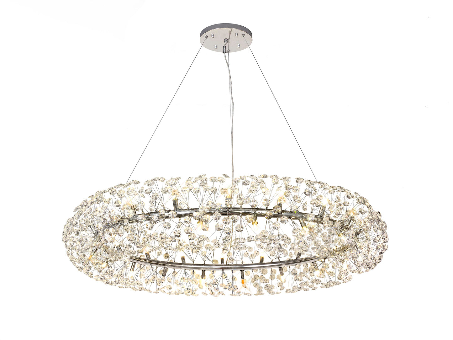 Kresta Chrome Halo Pendant
