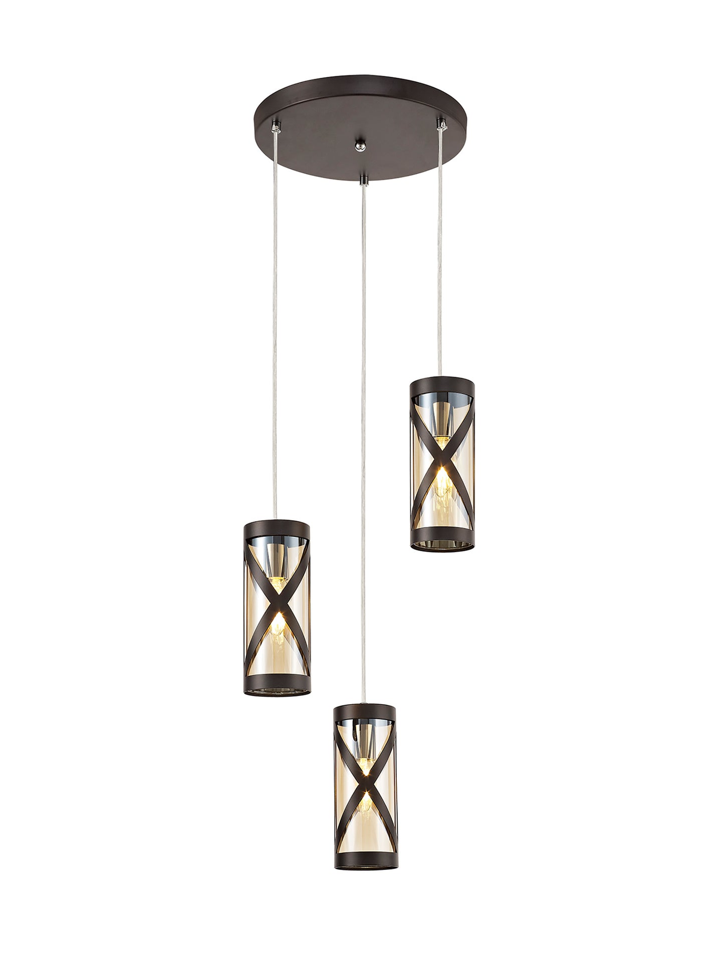 Goddard 3 Light Round Pendant
