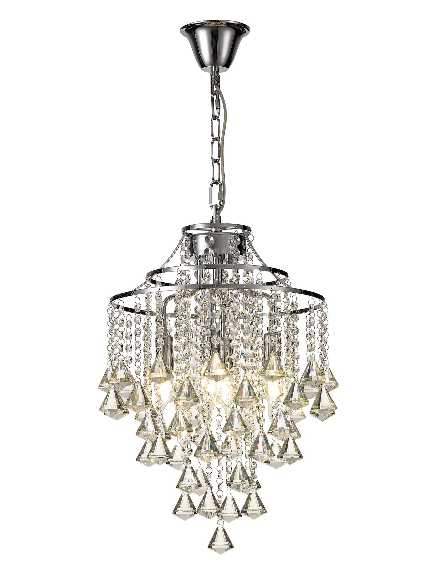 Liberty 4 Light Crystal Pendant