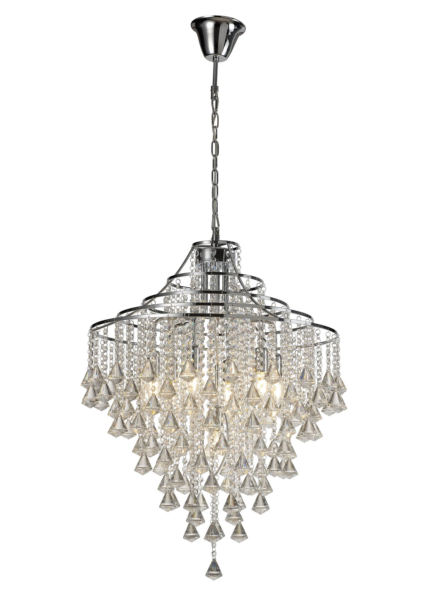 Liberty 7 Light Crystal Pendant