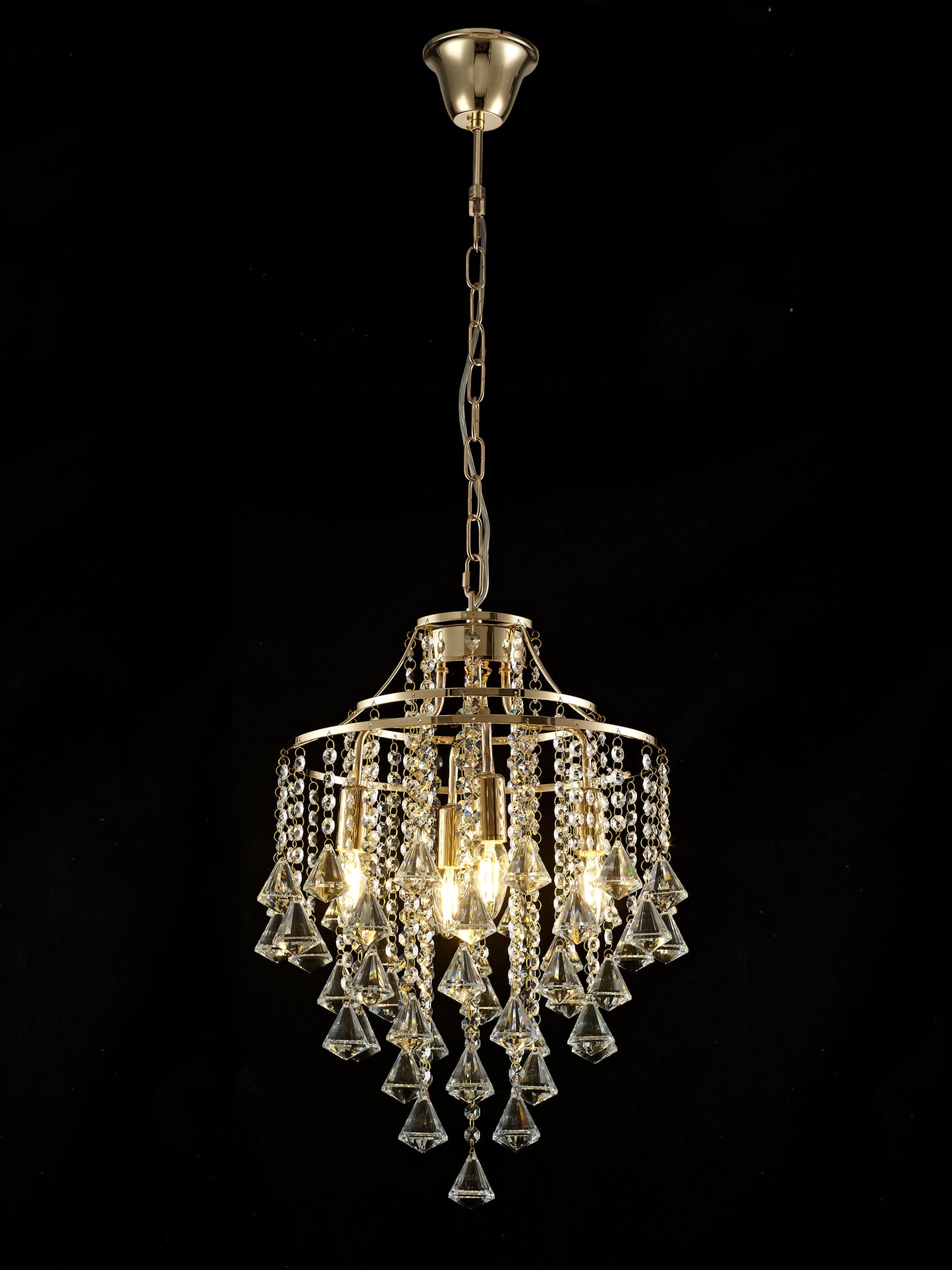 Liberty 4 Light Crystal Pendant