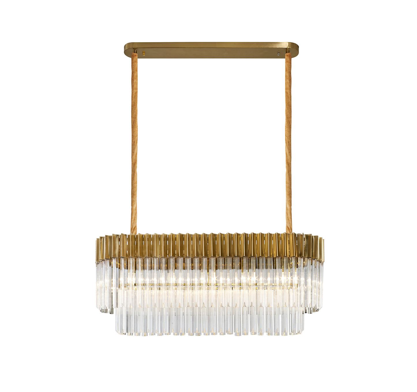 Keel Rectangular 5 Light Pendant