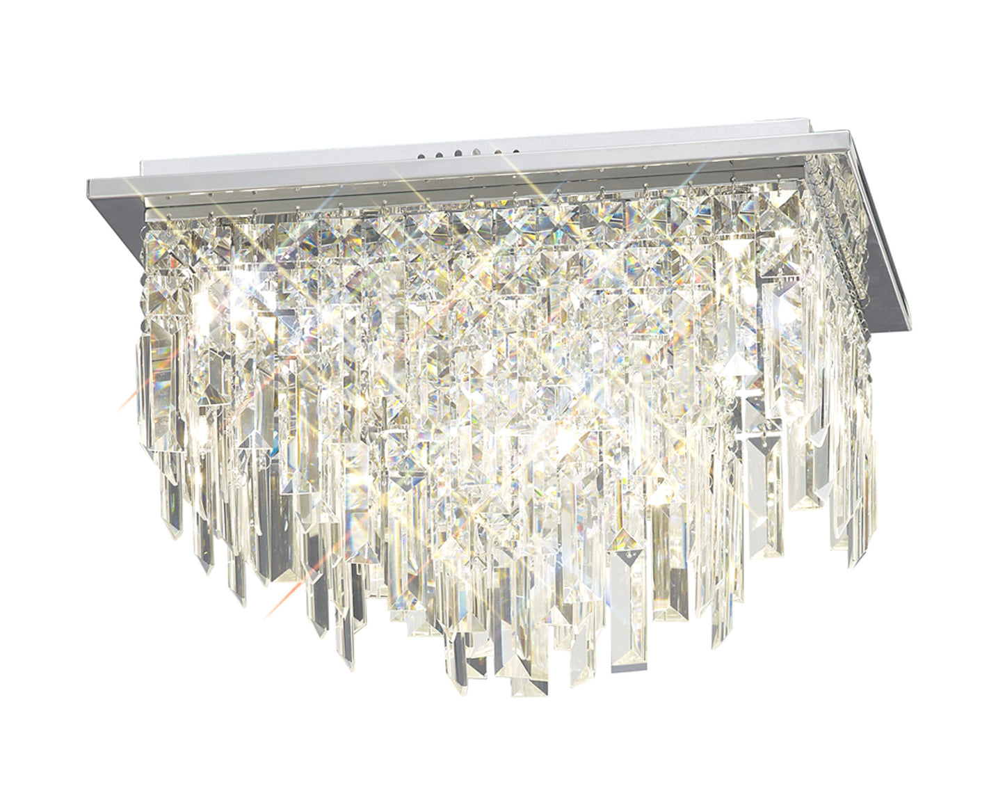 Millias 6 Light Square Semi-Flush
