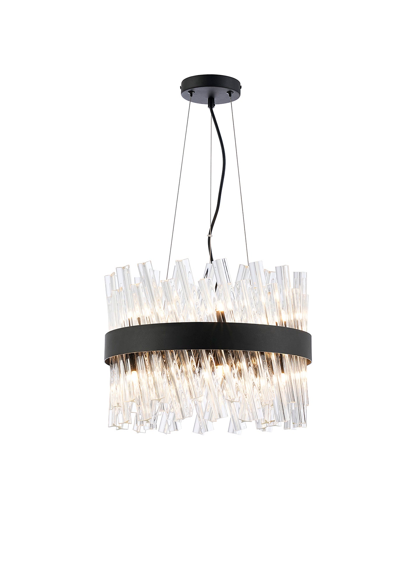 Cayton Round 40cm Halo Pendant