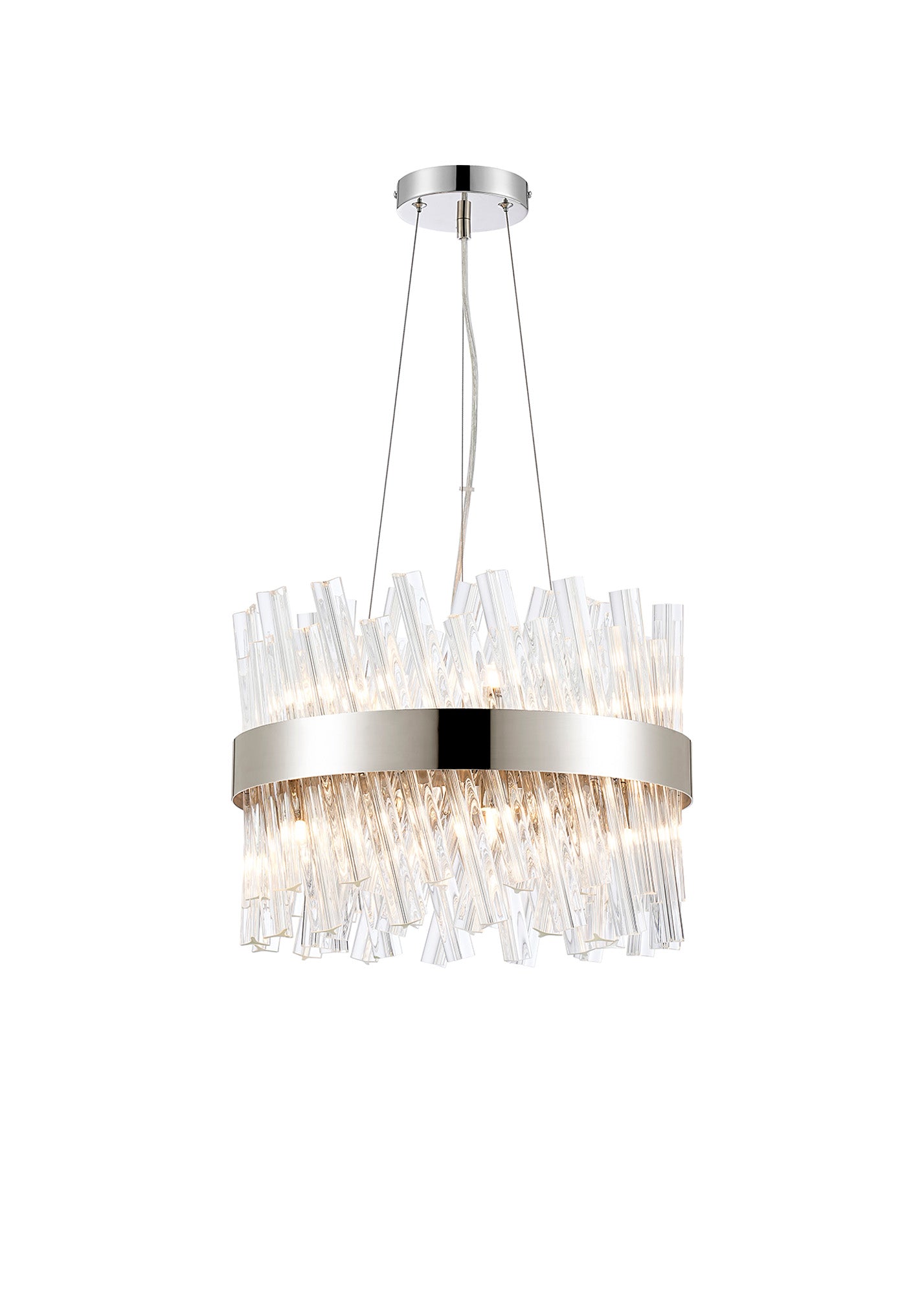 Cayton Round 40cm Halo Pendant