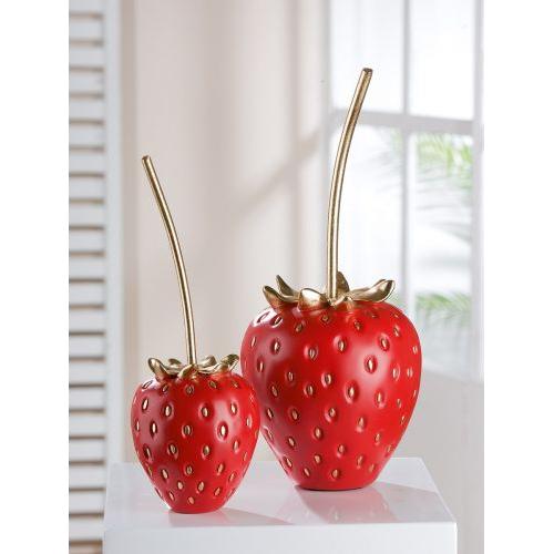 Red & Gold Strawberry - Large