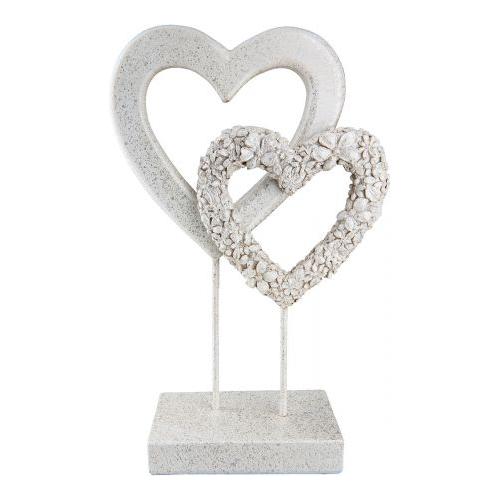 Flowered Tall Heart
