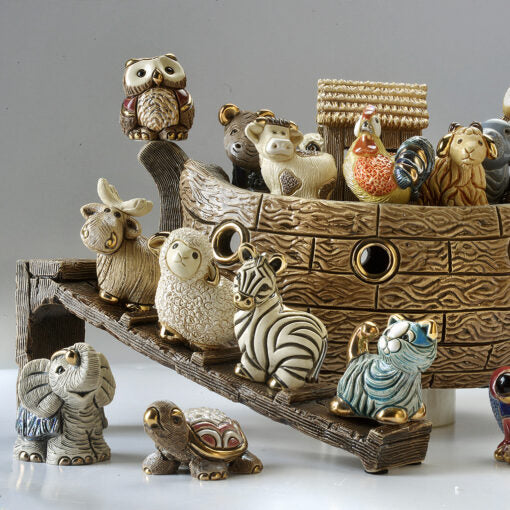 De Rosa Noahs Ark, Ladder & 10 Mini Animals