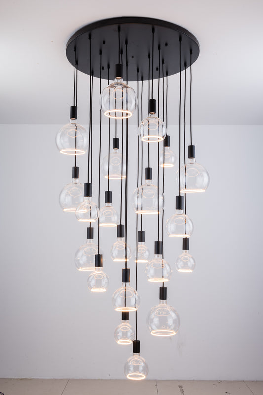 Harlow Round 21 Pendant Cluster - Base Only