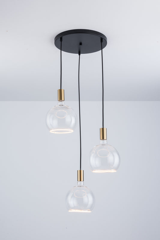 Harlow Round 3 Pendant Spiral - Base Only