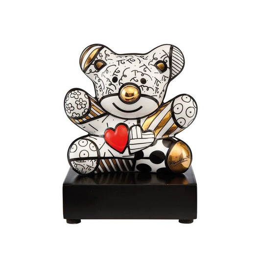 Golden Truly Yours - Romero Britto Sculpture