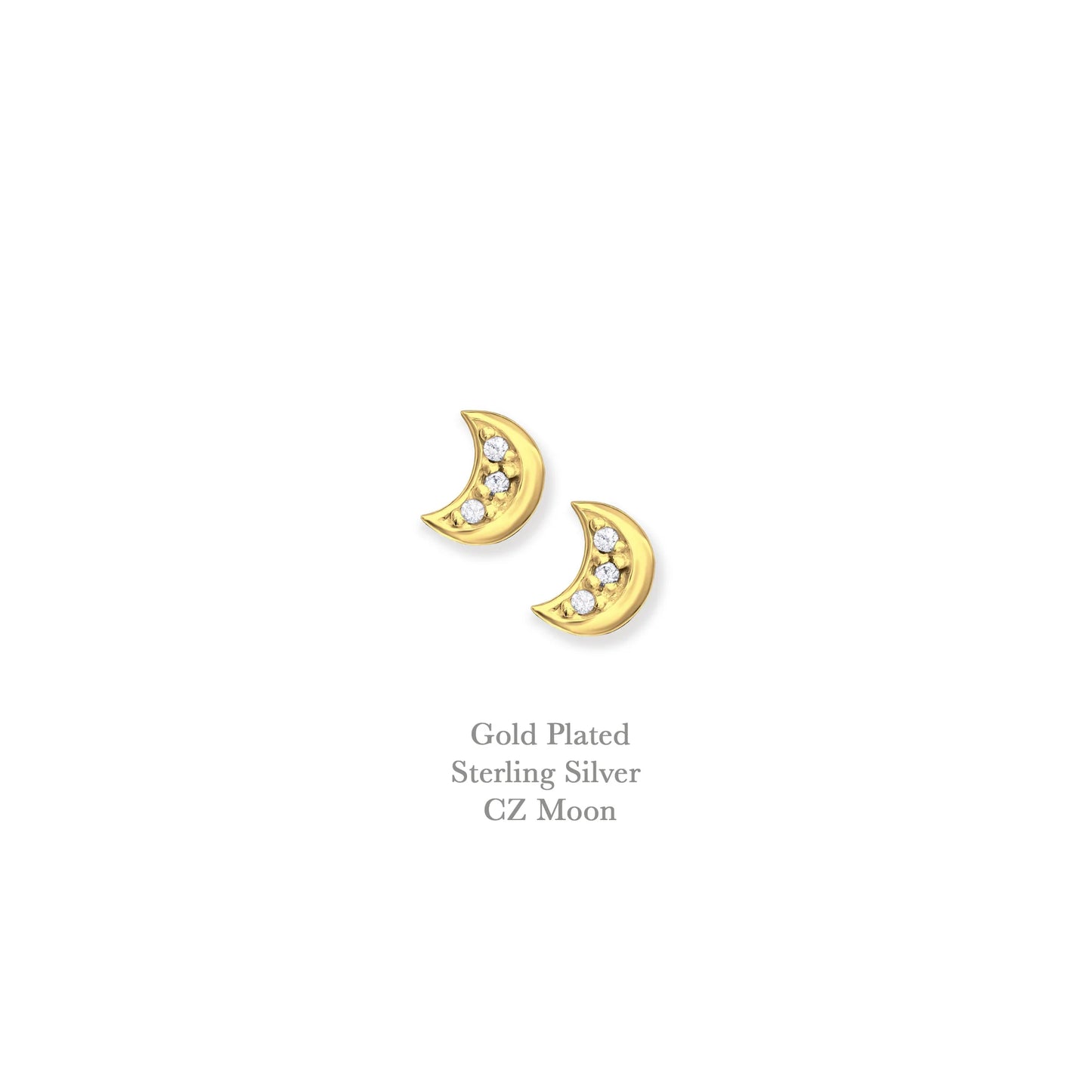 Be Grateful For Wine Quote - Sterling Silver Gold Plated Earring Card