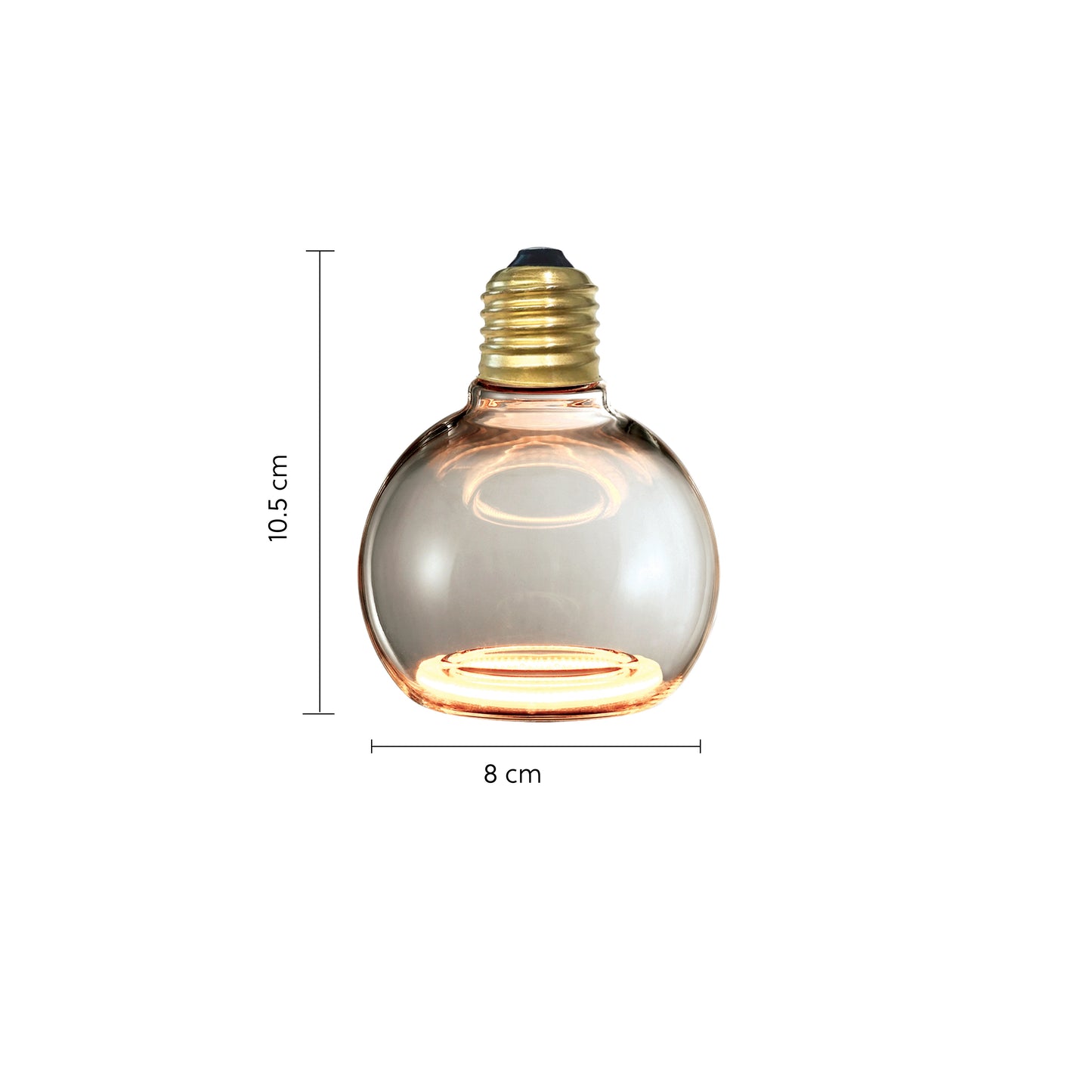 Harlow Smoked Shade Bulb