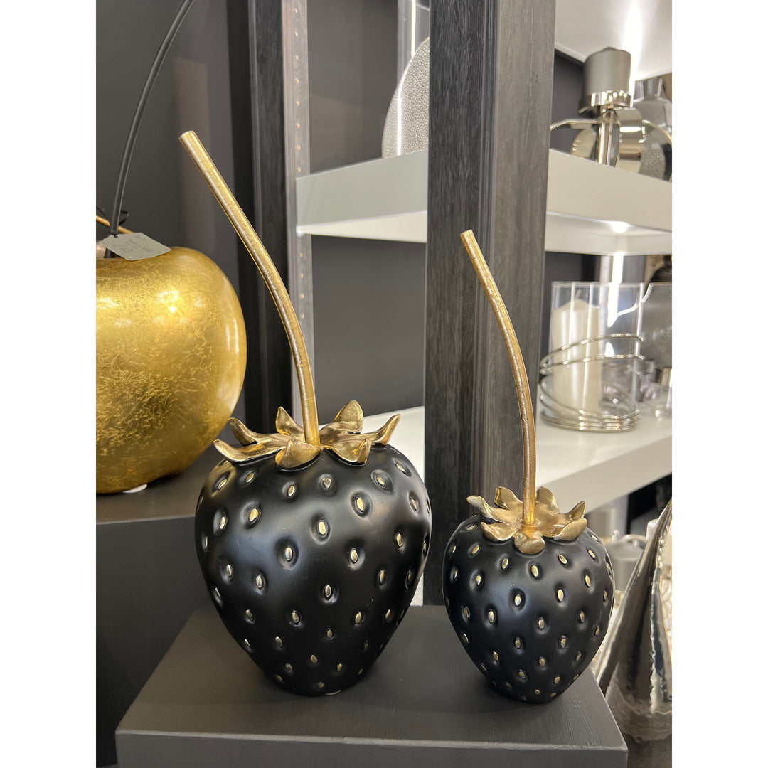 Black & Gold Strawberry - Large