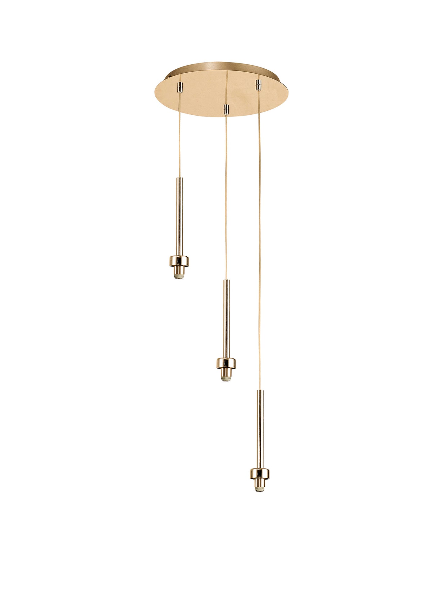 Aprillo 3 Light Spiral Pendant