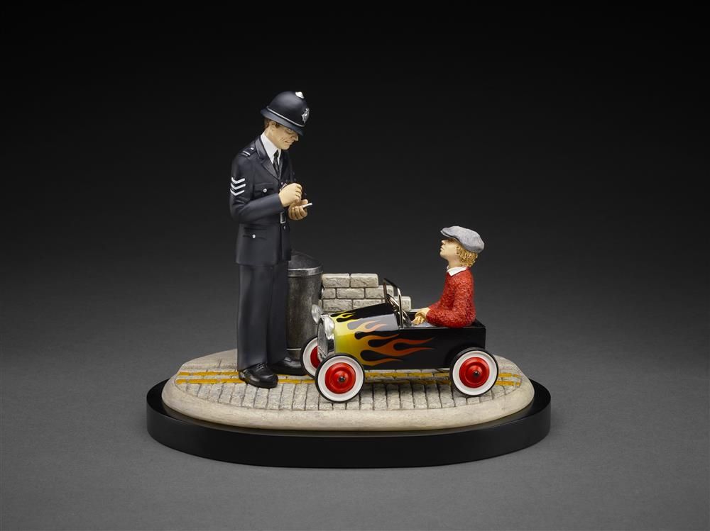 Driving Licence Please Sir!, Limited Edition Sculpture by Leigh Lambert
