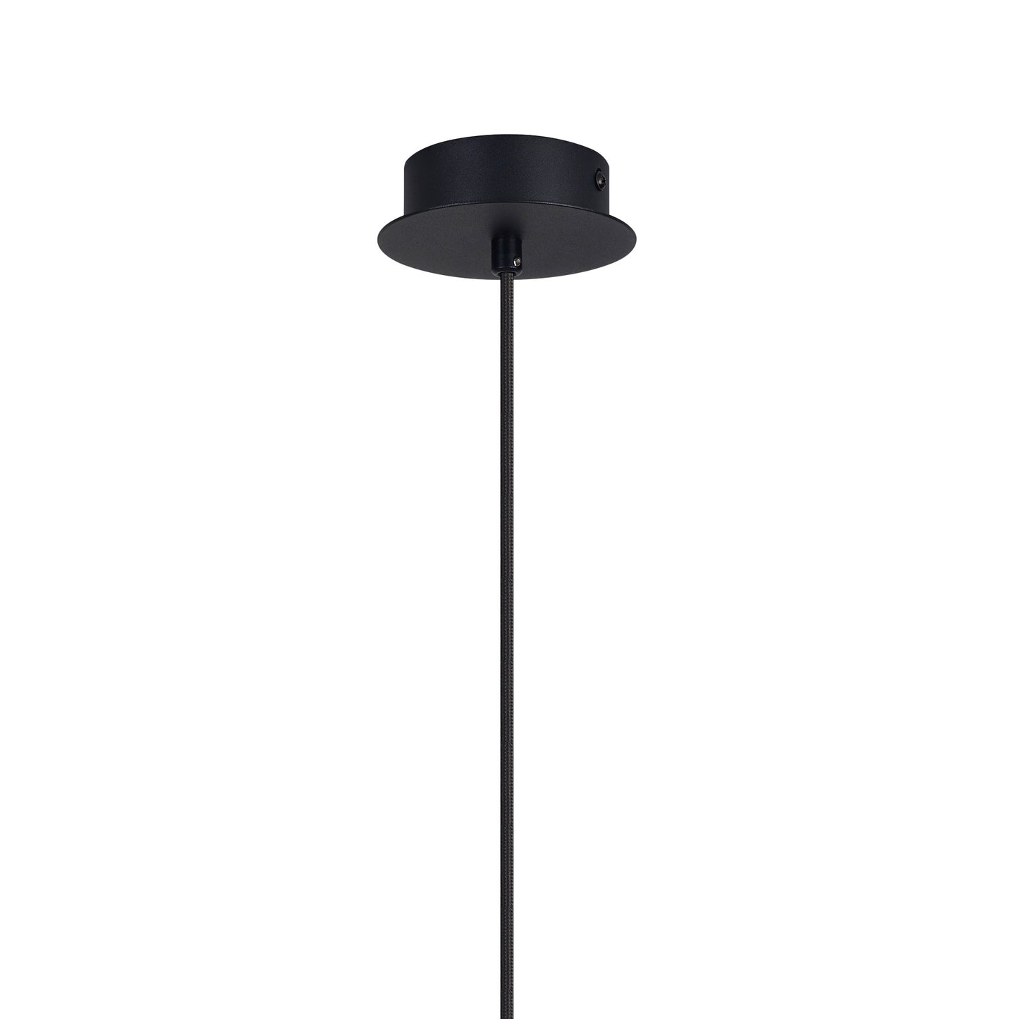 Thorpe Single Pendant Black & Clear