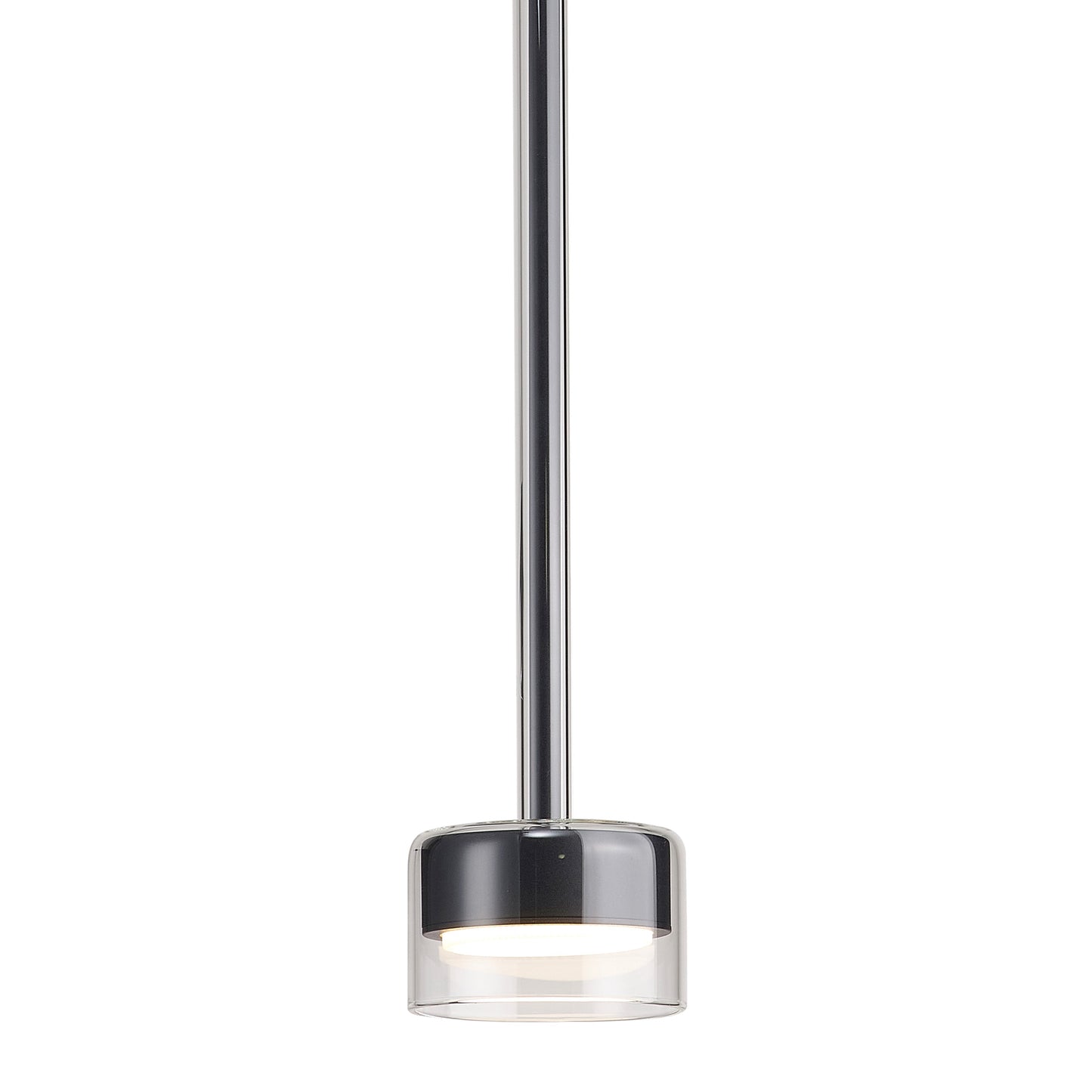 Thorpe Single Pendant Black & Clear