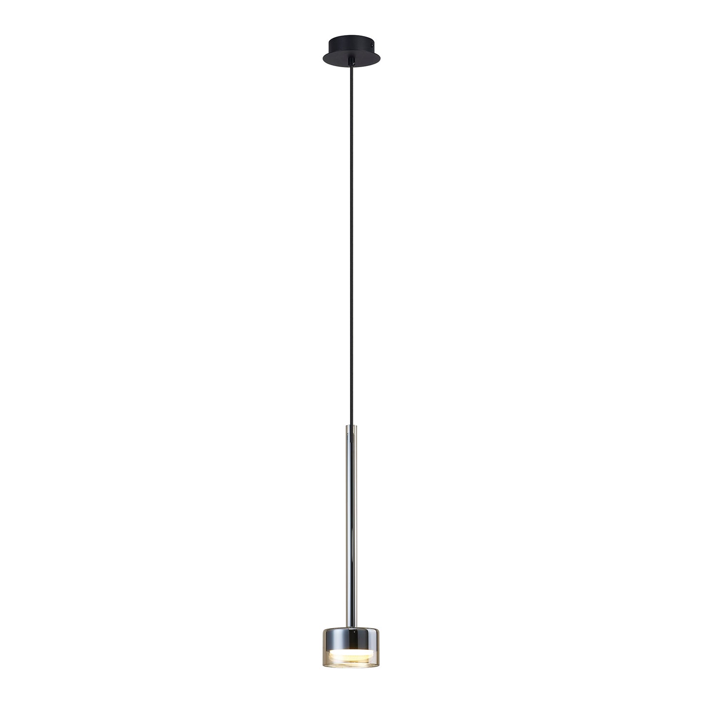 Thorpe Single Pendant Black & Bronze