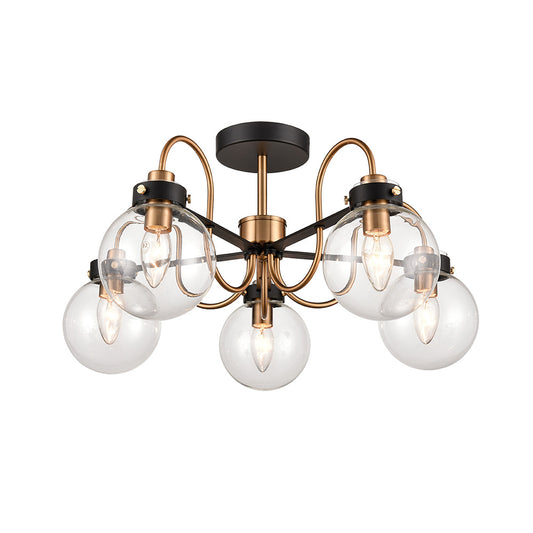 Chilton 5 Light Semi-Flush