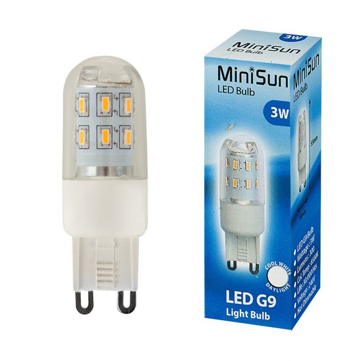 LED G9 Lamp - 3W - Cool White