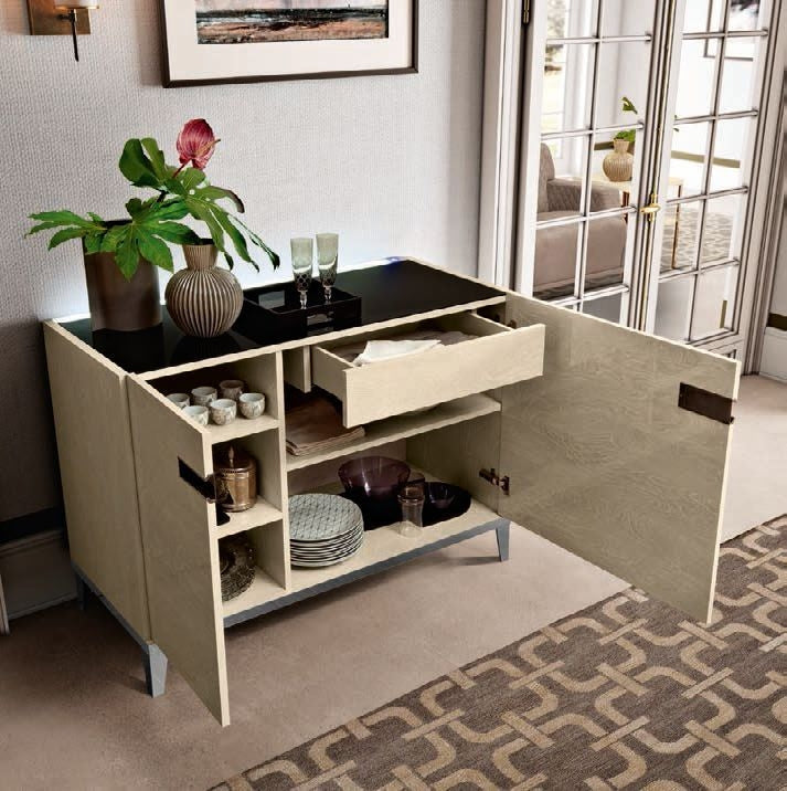 Amber 2 Door - 1 Drawer Sideboard