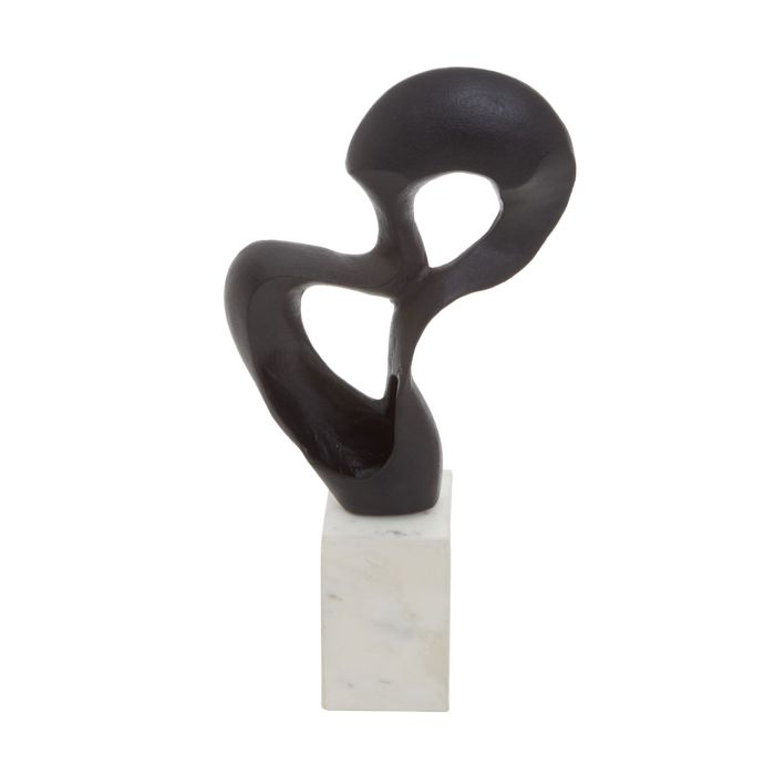 Black Finish Knot Sculpture