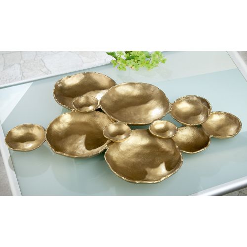 Linked Gold Dish