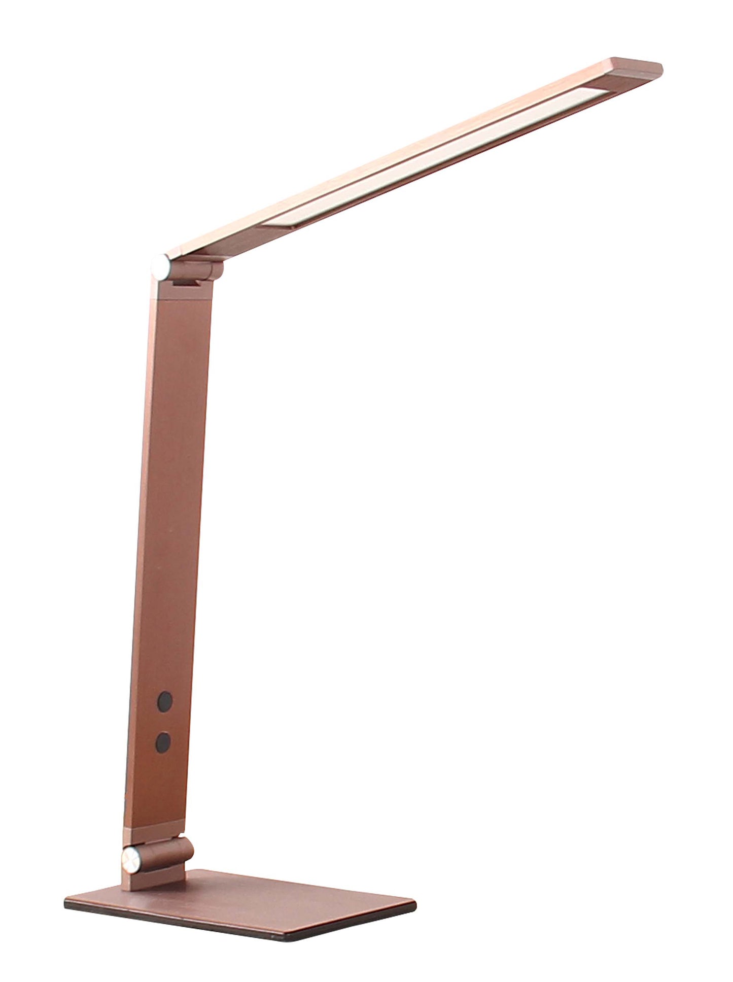 Carlton LED Table Lamp - Aluminium/Graphite/Mocha